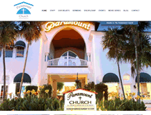 Tablet Screenshot of paramountchurchpb.com